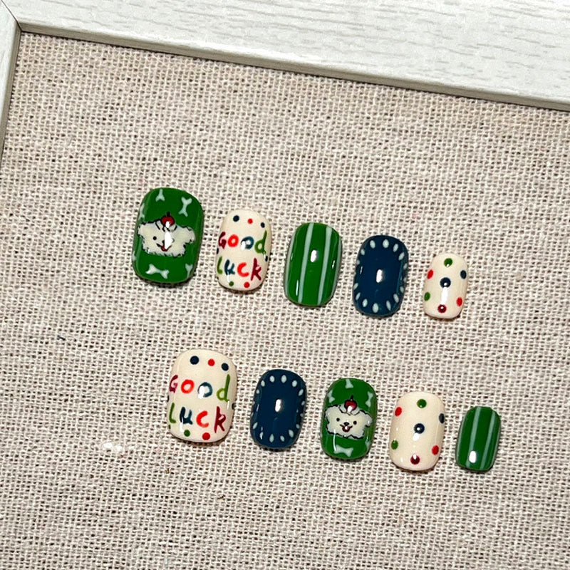 Playful Artistic Nail Art Design Set Kalsten
