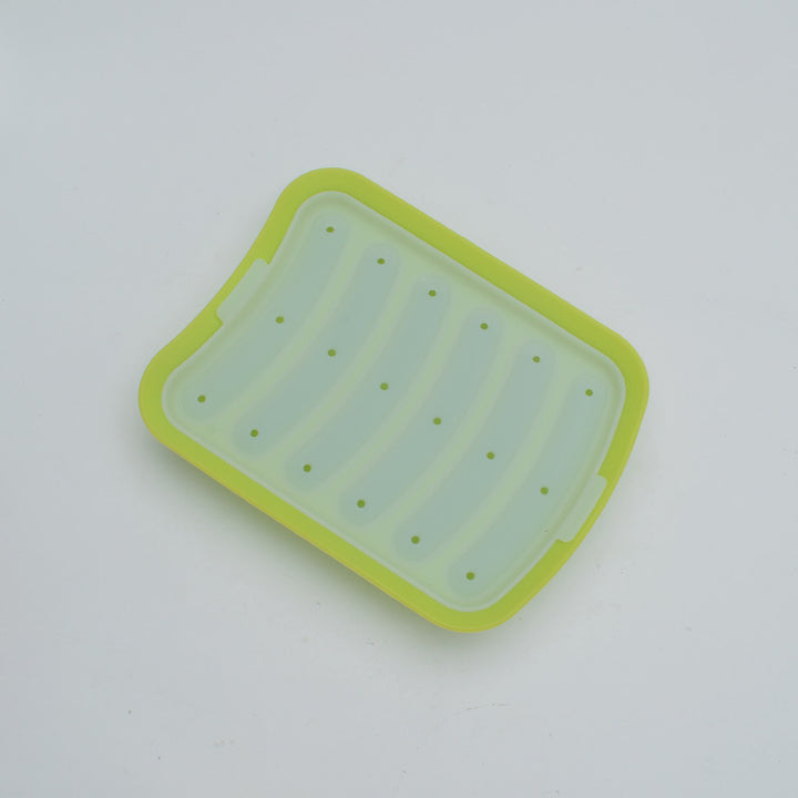 Silicone ice cube mold with integrated cooling design Kalsten