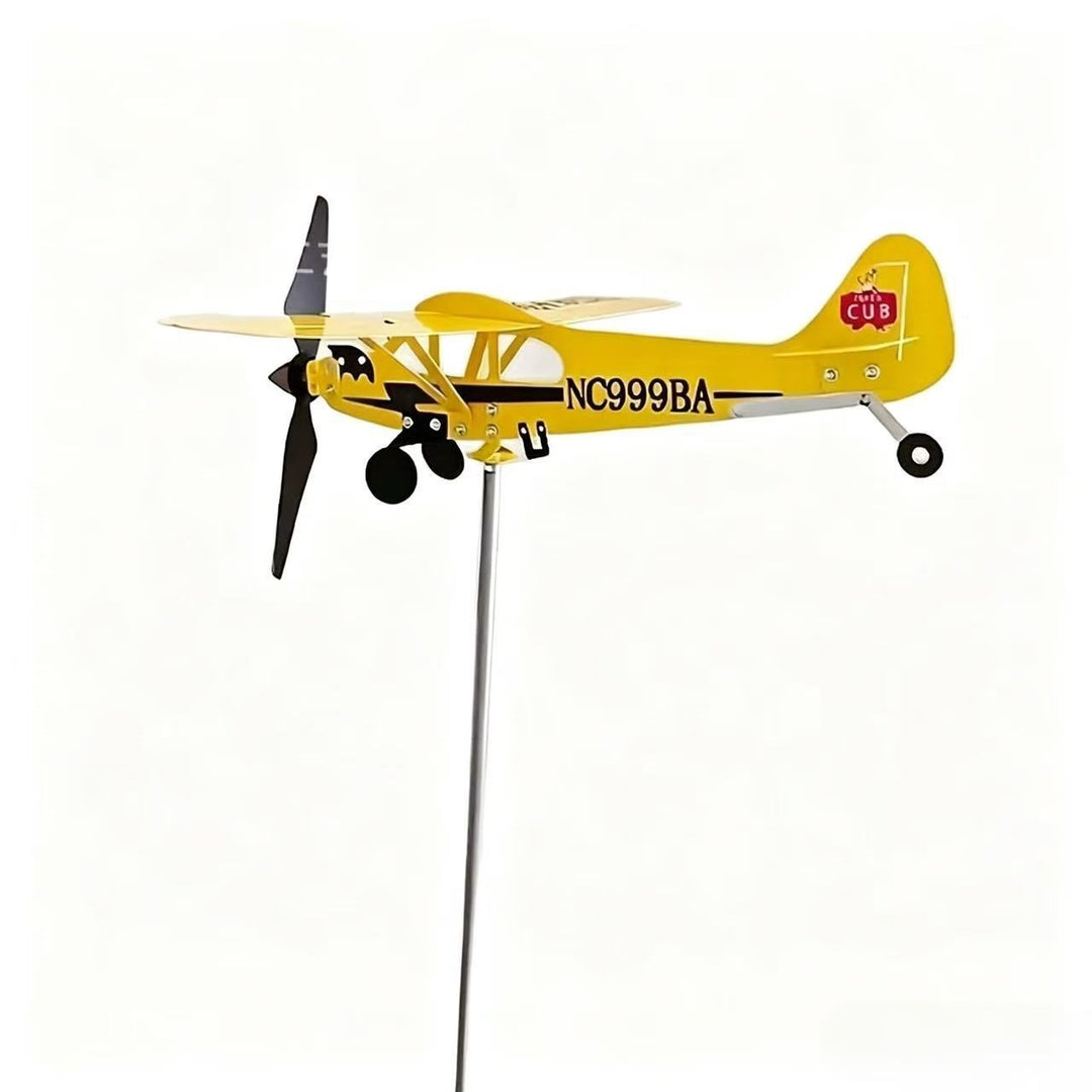 Decorative Airplane Garden Stake Kalsten