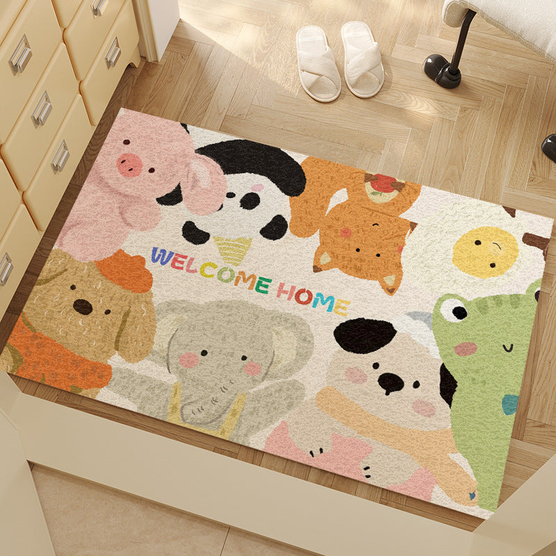 Animal-Themed Welcome Mat