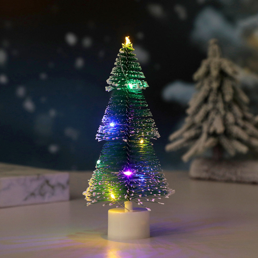 Christmas tree with LED lighting