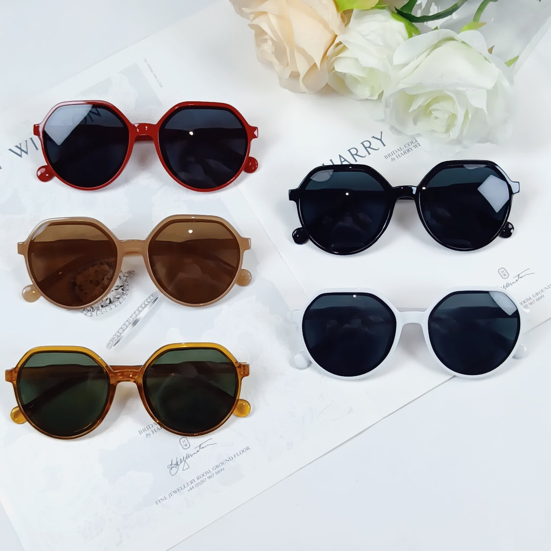 Women’s Geometric Sunglasses with Extravagant Accent Kalsten