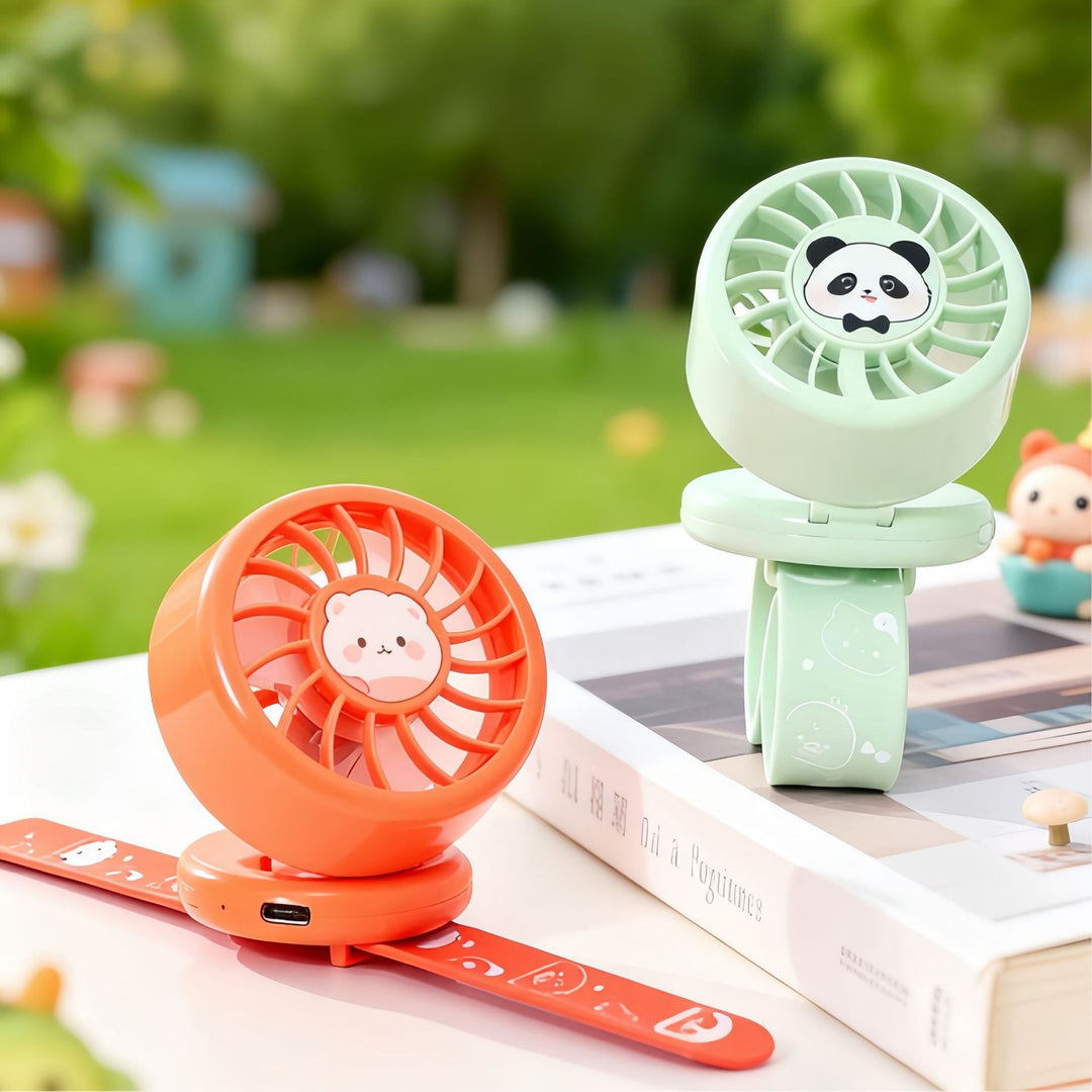 Portable USB Hand Fan with Cute Animal Design Kalsten