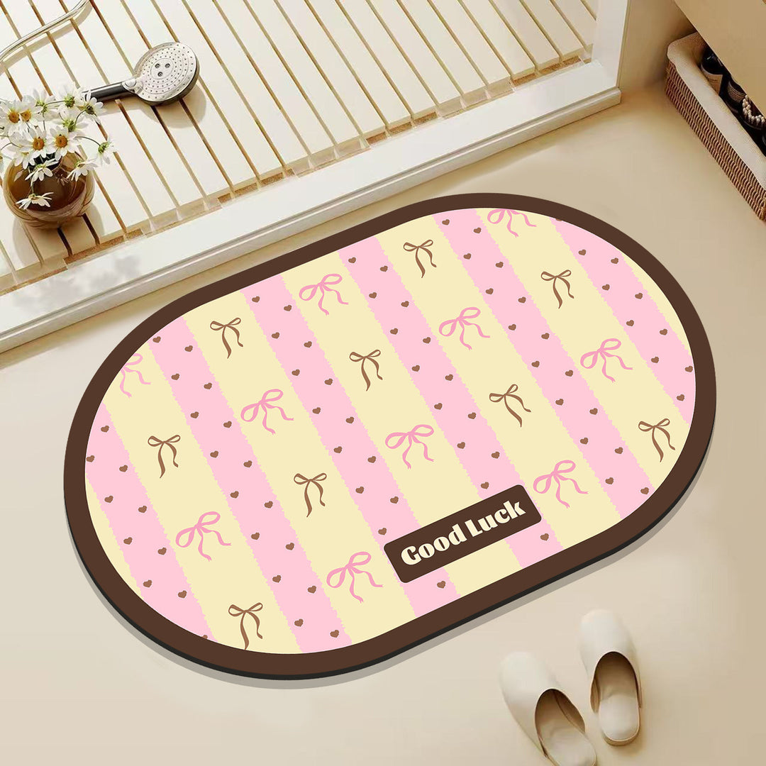 Decorative Shower Mat Kalsten
