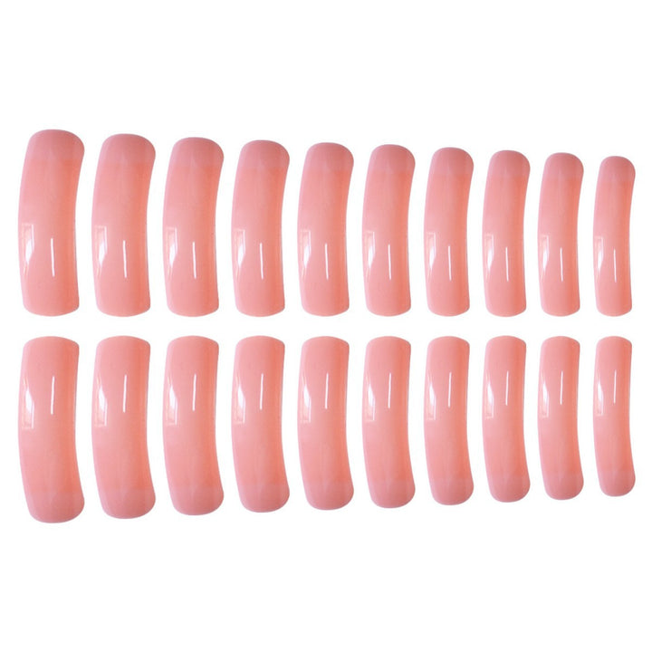 Long Glossy Press-On Nails Kalsten