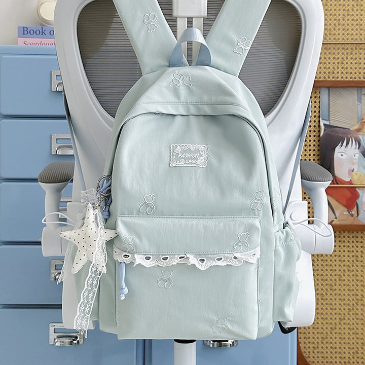 Charming Embroidered Backpack Kalsten