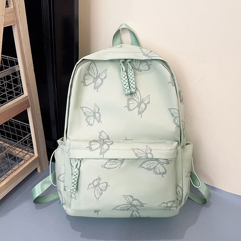 Backpack with Playful Butterfly Design Kalsten