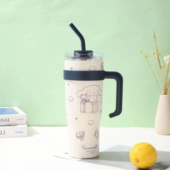 Women's plastic drinking cup with integrated straw Kalsten