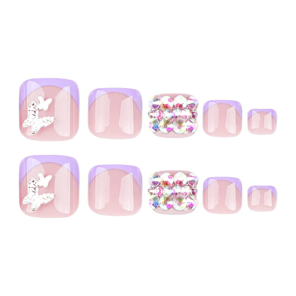 Nail art set with sparkling accents Kalsten