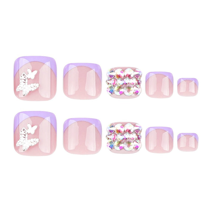 Nail art set with sparkling accents Kalsten