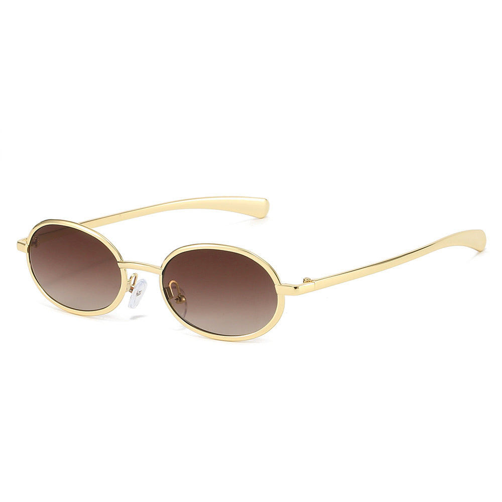 Stylish Retro Oval Sunglasses Kalsten