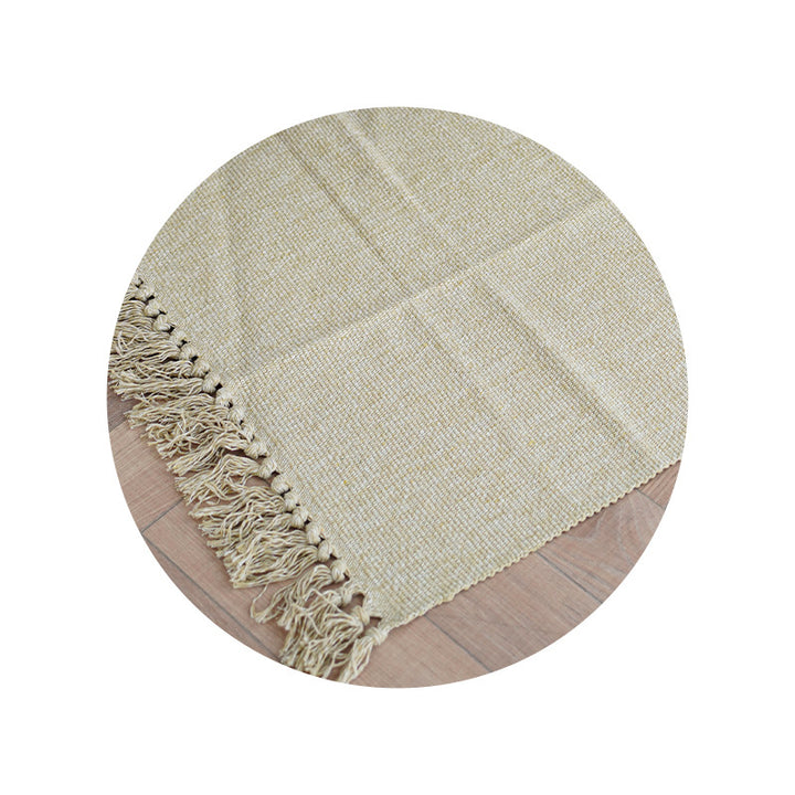 Round woven fabric sample for upholstery and furniture covering fabric Kalsten