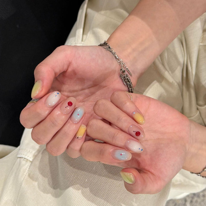 Art Nail Design with Cheerful Fruit Motif Kalsten