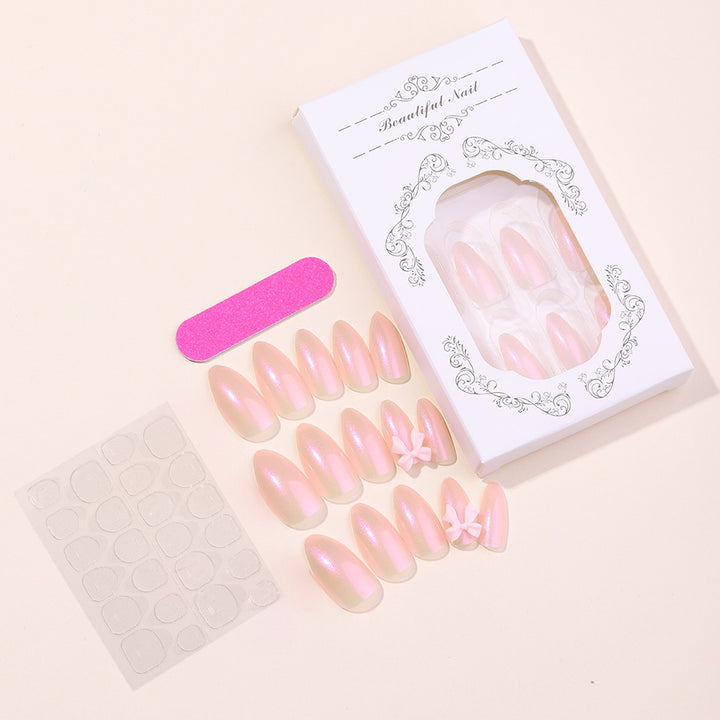 Nail art set with shimmering tips and elegant decorations Kalsten