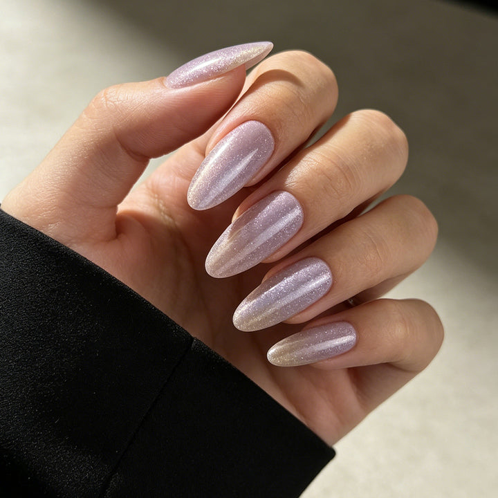 Sparkling Ombre Stiletto Press-On Nails Kalsten