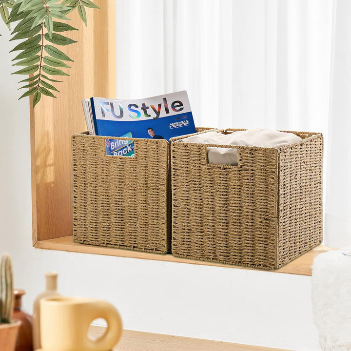Woven Seagrass Toy Storage Container Kalsten