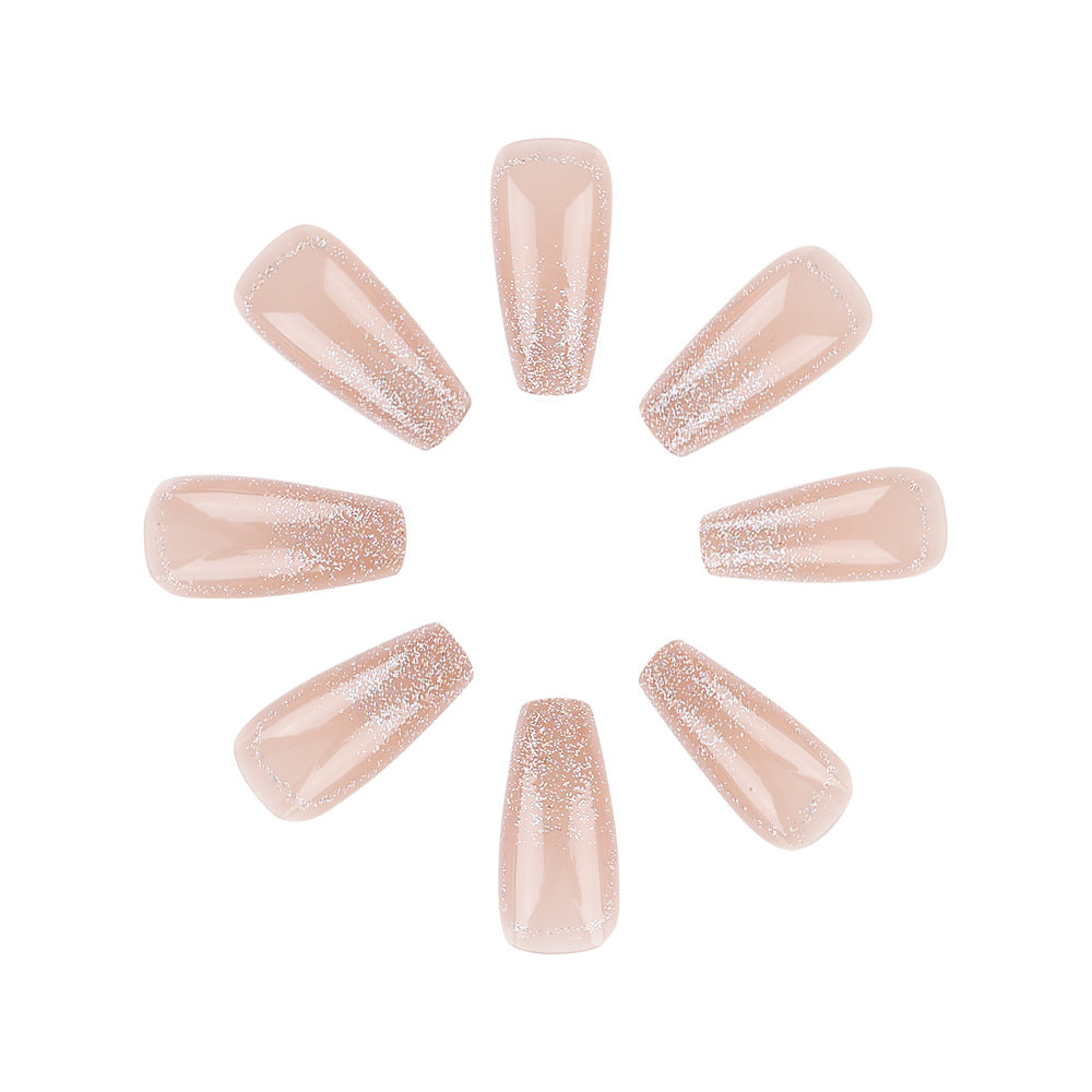 Glittery Long-Lasting Press-On Nails Kalsten