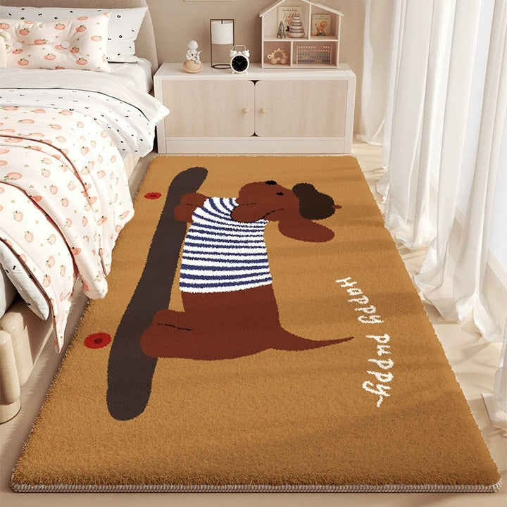 Playful Cartoon-Themed Area Rug