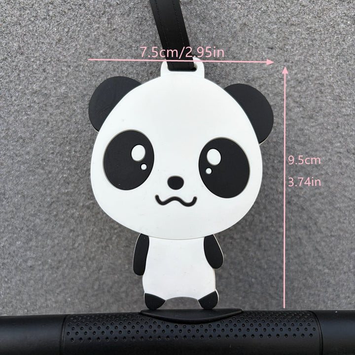 Panda-Themed Luggage Identifier Kalsten