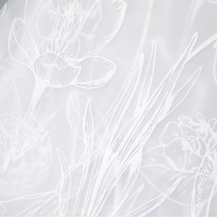 Sheer Floral Print Cover-Up Kalsten