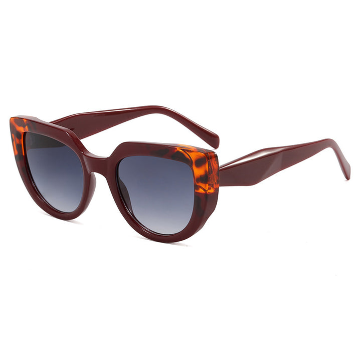 Women's fashionable oversized sunglasses with unique design Kalsten