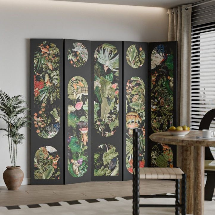 Artistic Floral Room Divider Kalsten