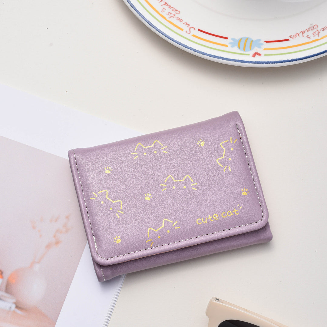 Cute Cat-Themed Card Holder Kalsten
