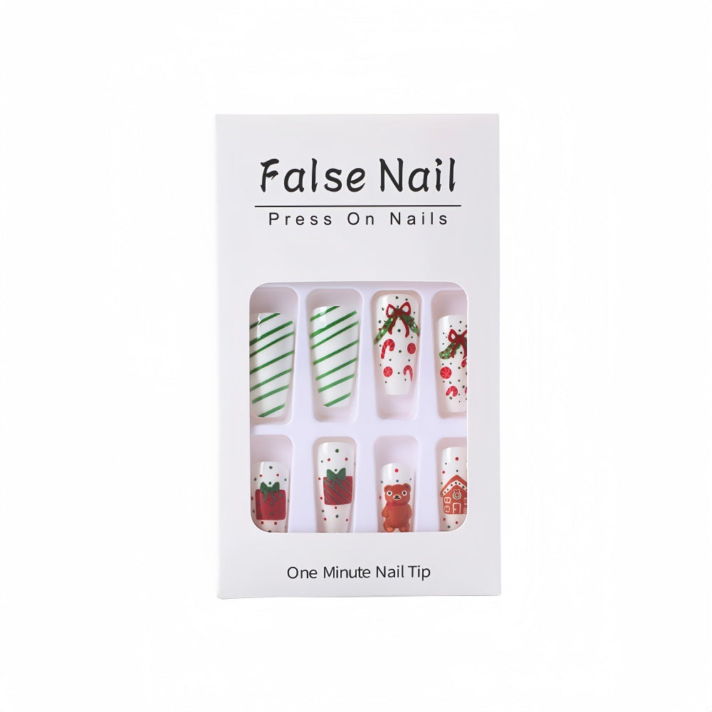 festive nail tips Kalsten
