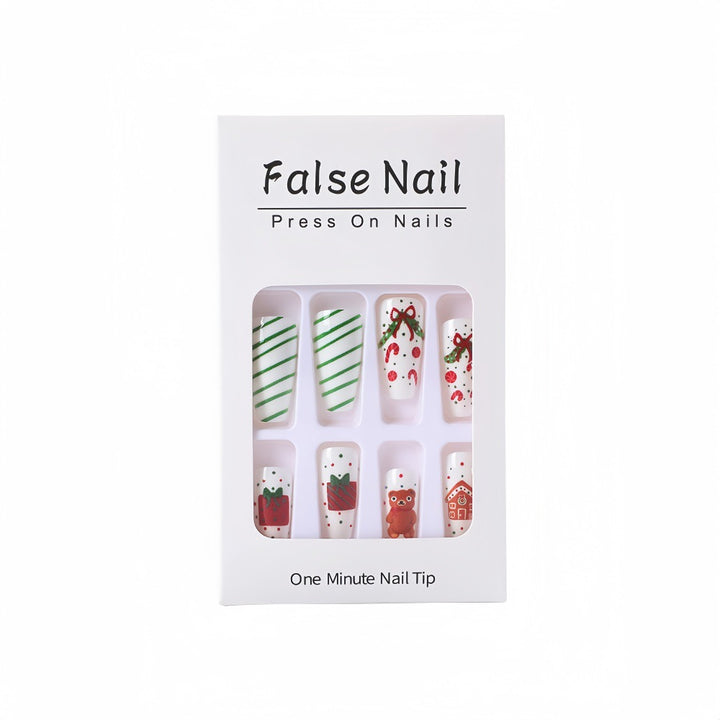 festive nail tips Kalsten