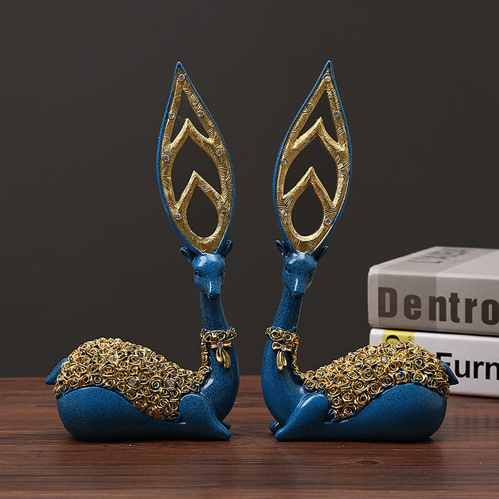 Elegant and artistic antler decorative figures Kalsten