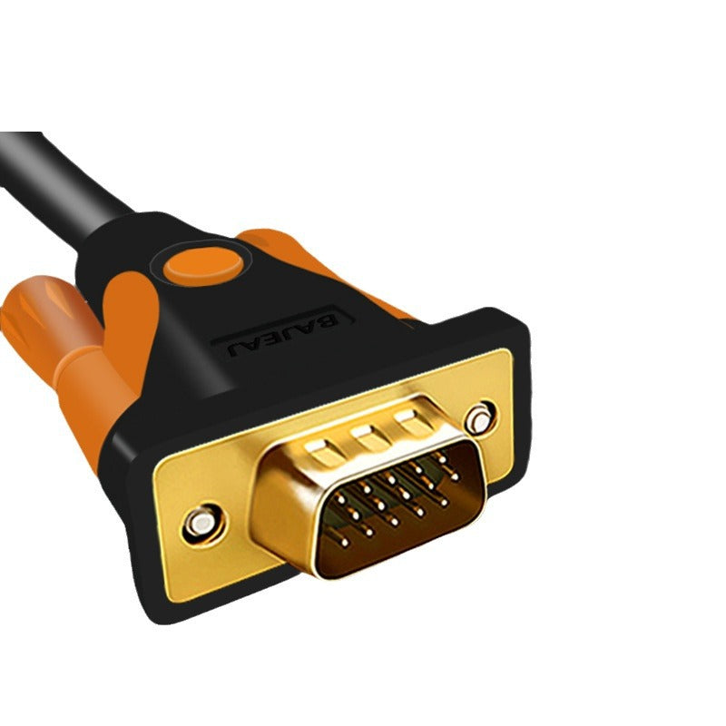 High-performance VGA cable with gold-plated connectors for optimized signal transmission Kalsten