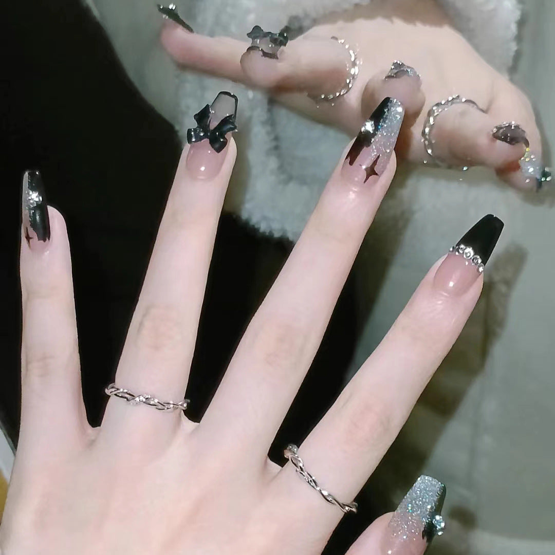 Stylish Long Coffin Nail Extensions Kalsten