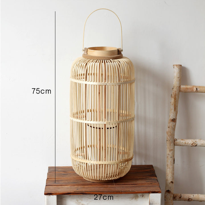 Decorative Lantern made of Rattan Kalsten