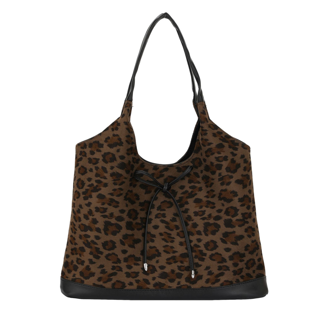 Leopard Print Casual Tote Bag Kalsten