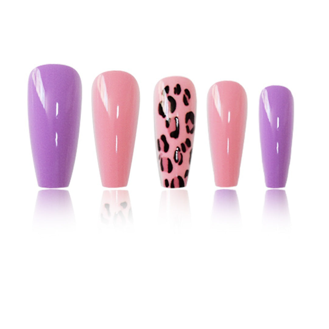 Stylish Patterned Press-On Nail Set Kalsten