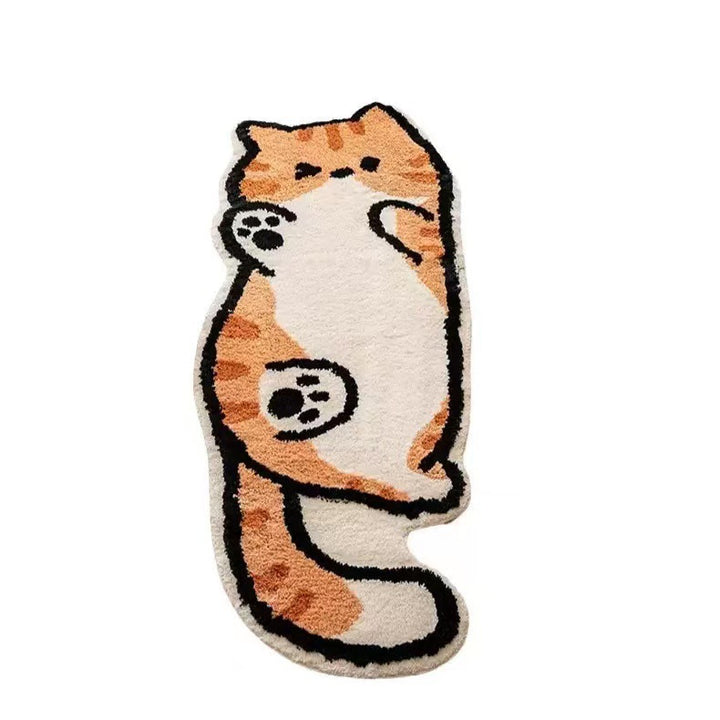 Cute Cat-Shaped Bath Mat