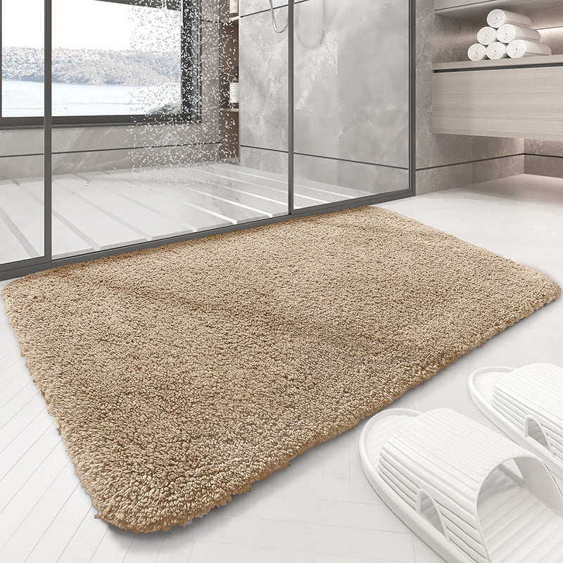 Plush Bathroom Area Rug