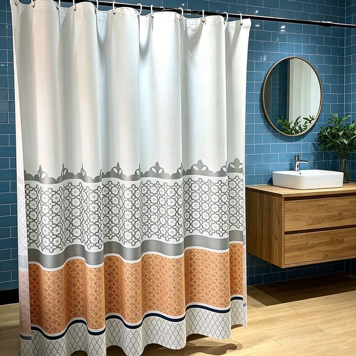 Stylish Geometric Shower Curtain Kalsten