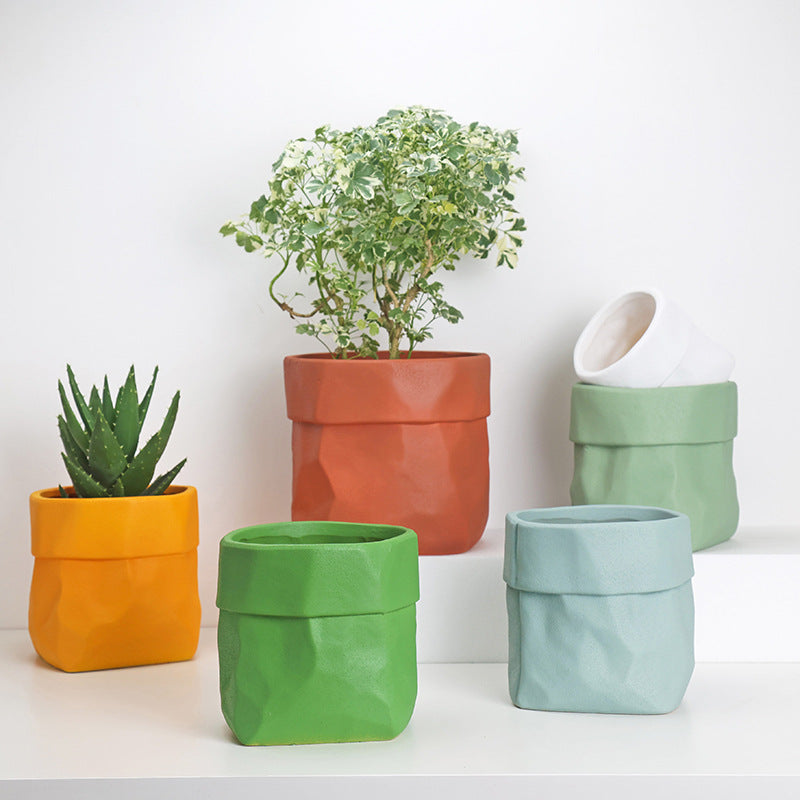 Artistic Terracotta Planter for Stylish Home Decor