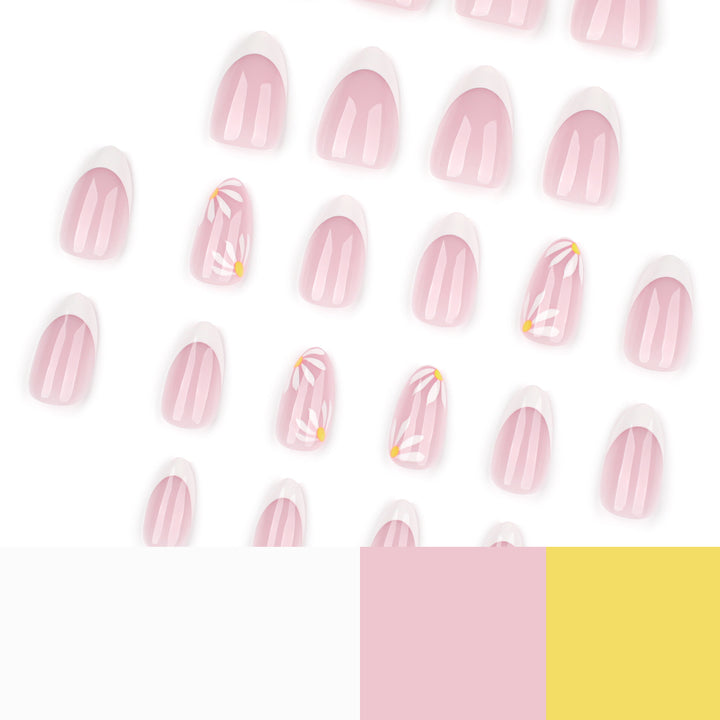 Elegant Nail Art with Floral Designs Kalsten