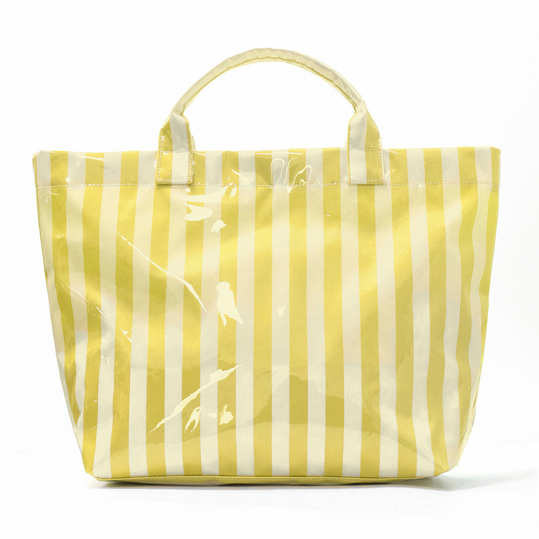 Beach bag with colorful check pattern and water-repellent coating Kalsten
