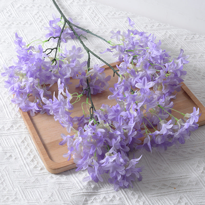 Artificial Floral Orchid Branch Decoration
