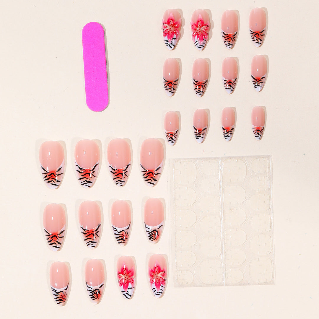 Artistic Stiletto Nail Design Kalsten