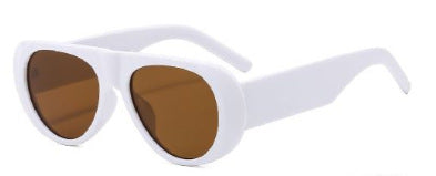 Contemporary Oversized Shield Sunglasses Kalsten