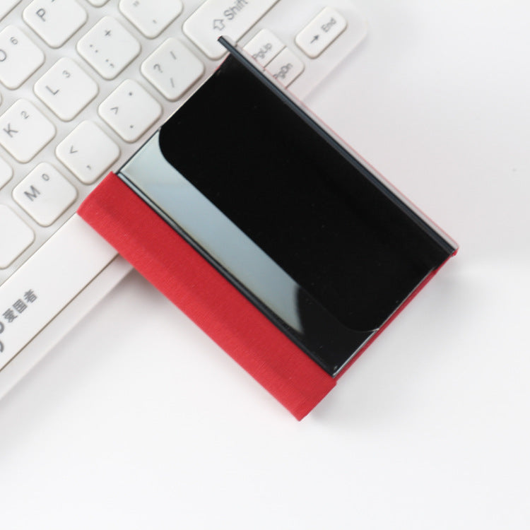 Premium Fabric Business Card Holder