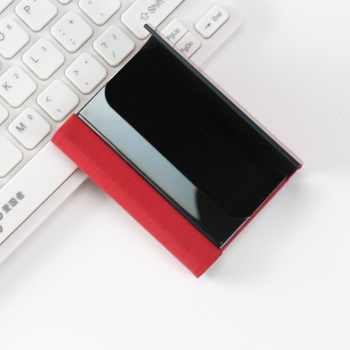 Premium Fabric Business Card Holder