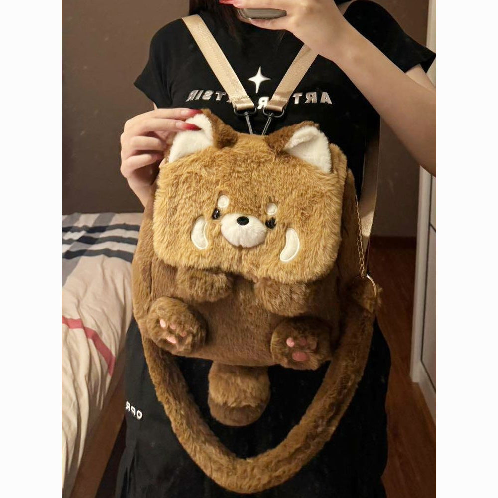Plush backpack with animal design Kalsten