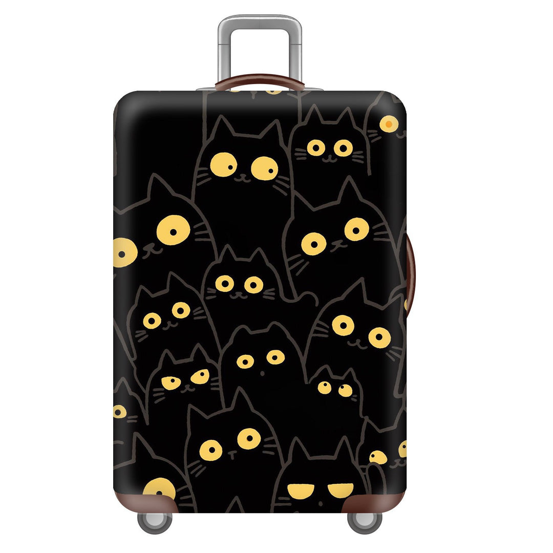 Unisex Hard Shell Suitcase with Dreamy Landscape Design Kalsten