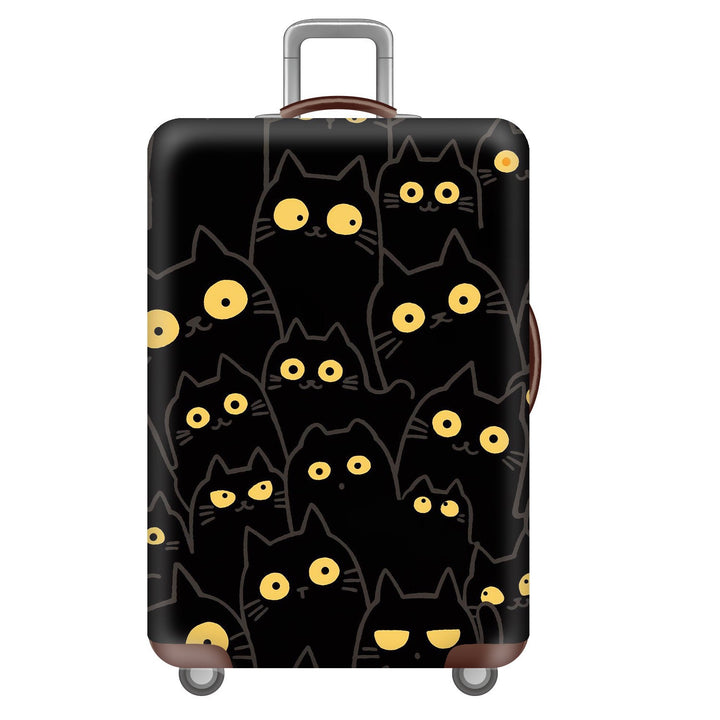 Unisex Hard Shell Suitcase with Dreamy Landscape Design Kalsten