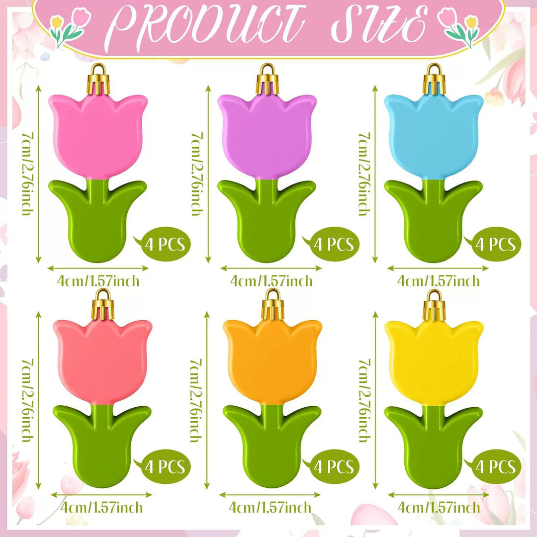 Decorative Tulip Door Garland Kalsten